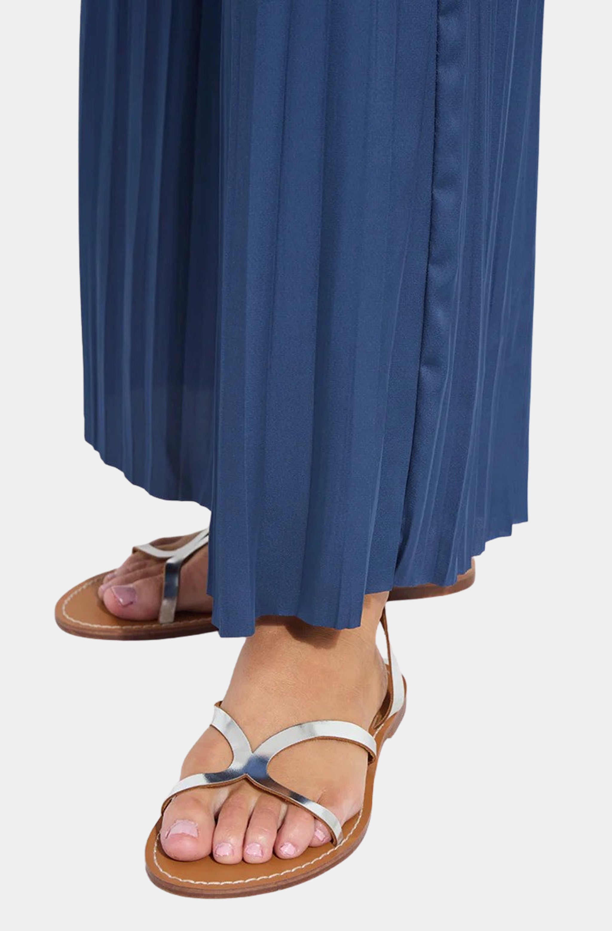 Packable Pleated Palazzo Pant