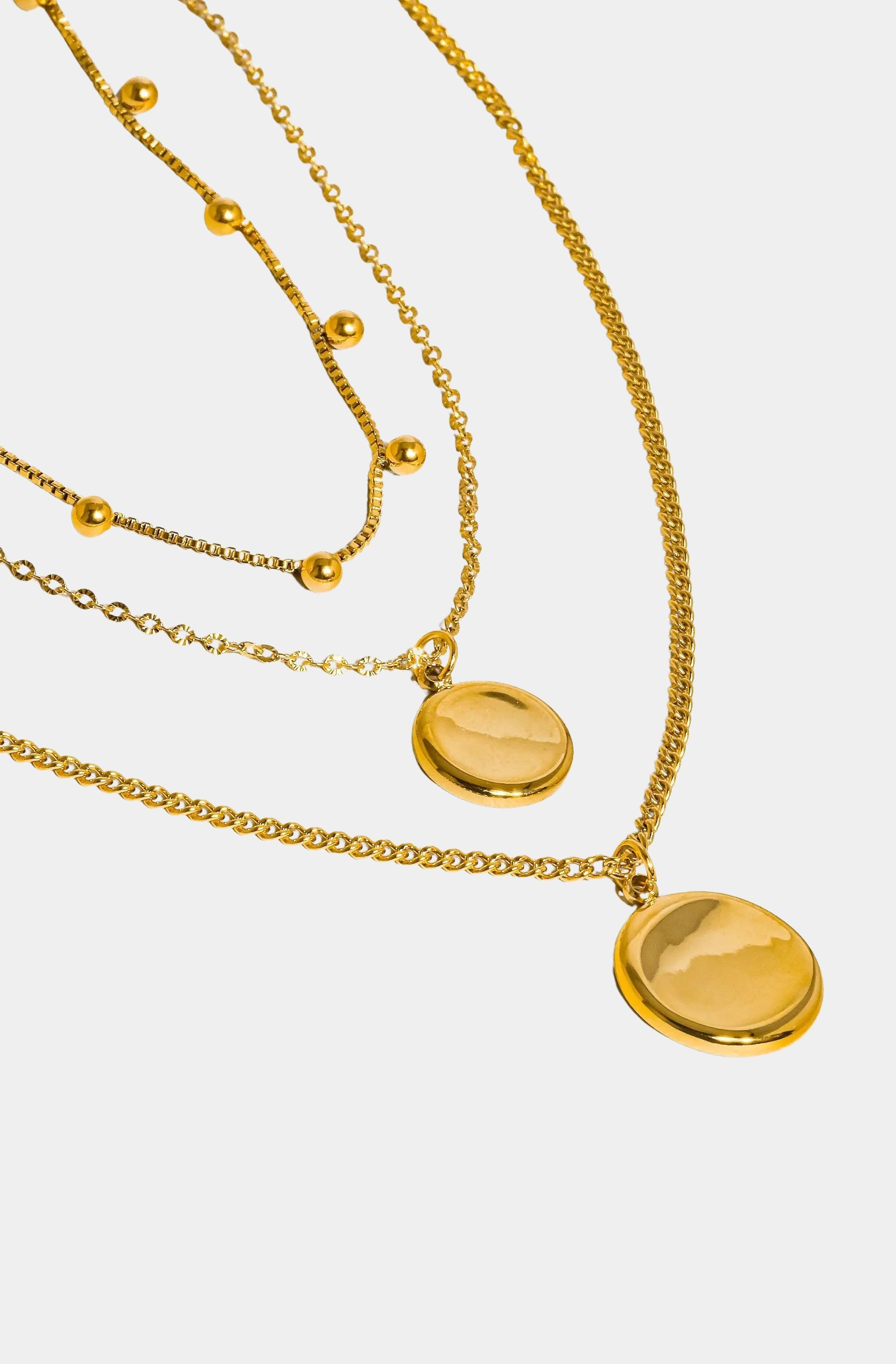 Anaïs Round Stack Necklace