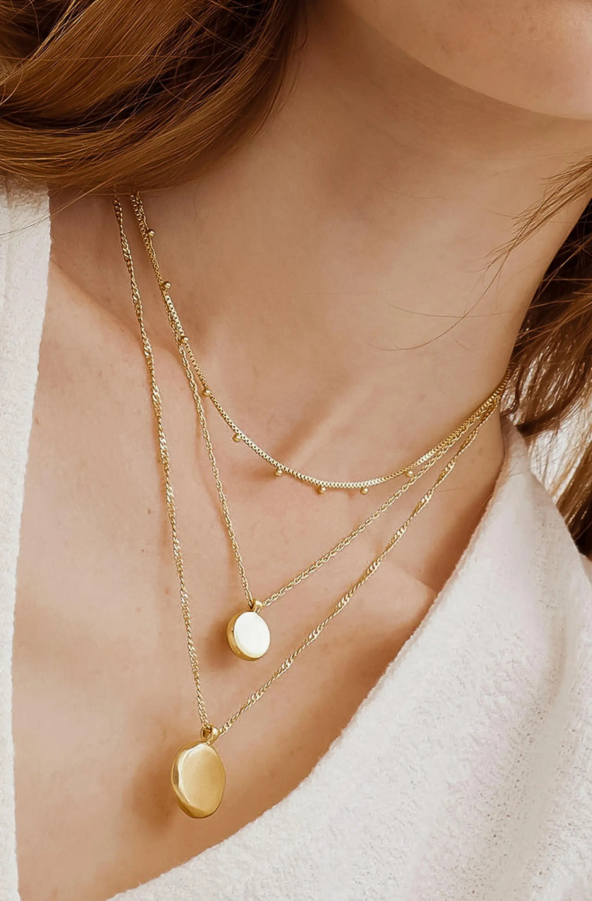 Anaïs Round Stack Necklace