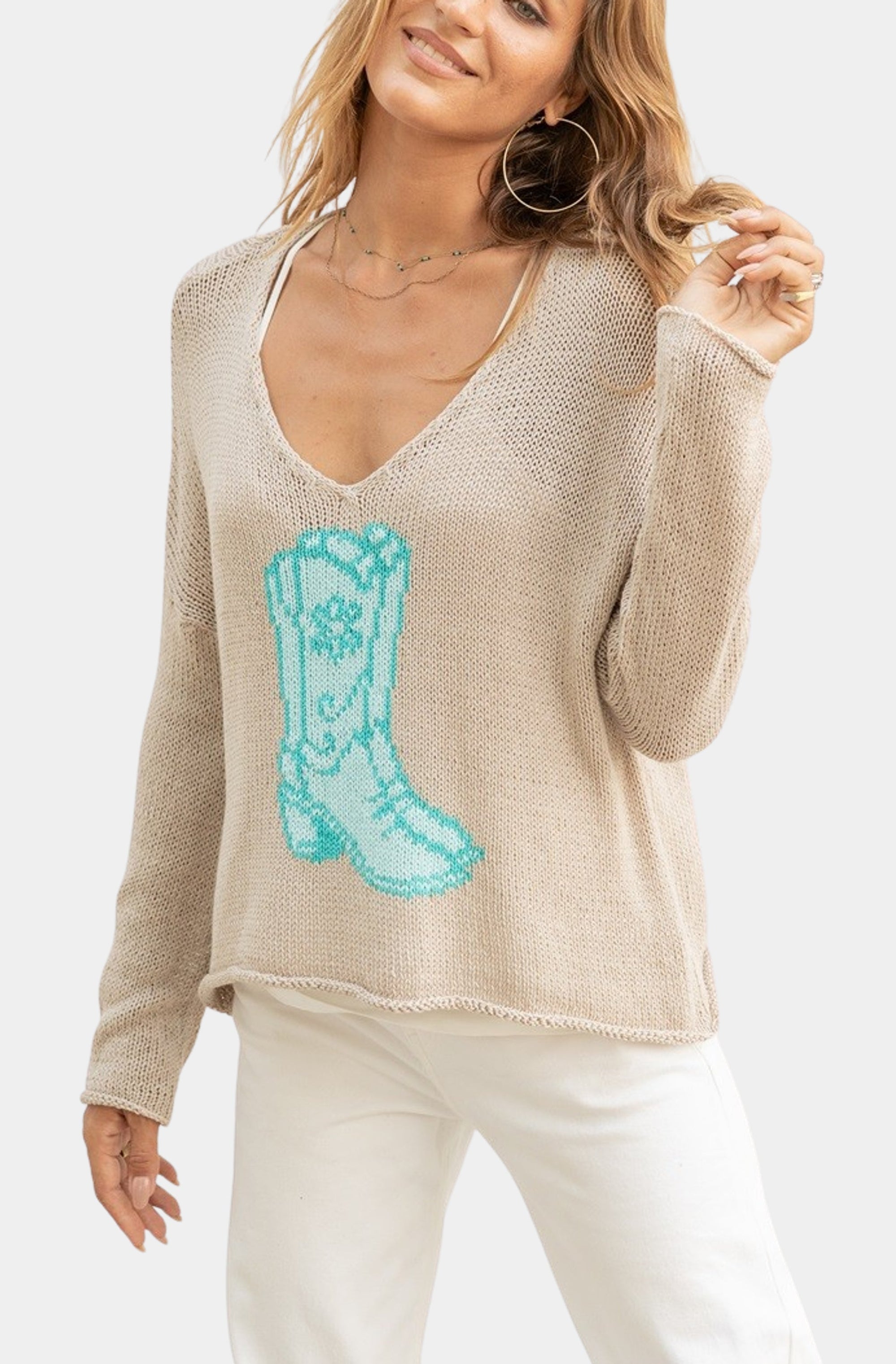 Boots V Sweater