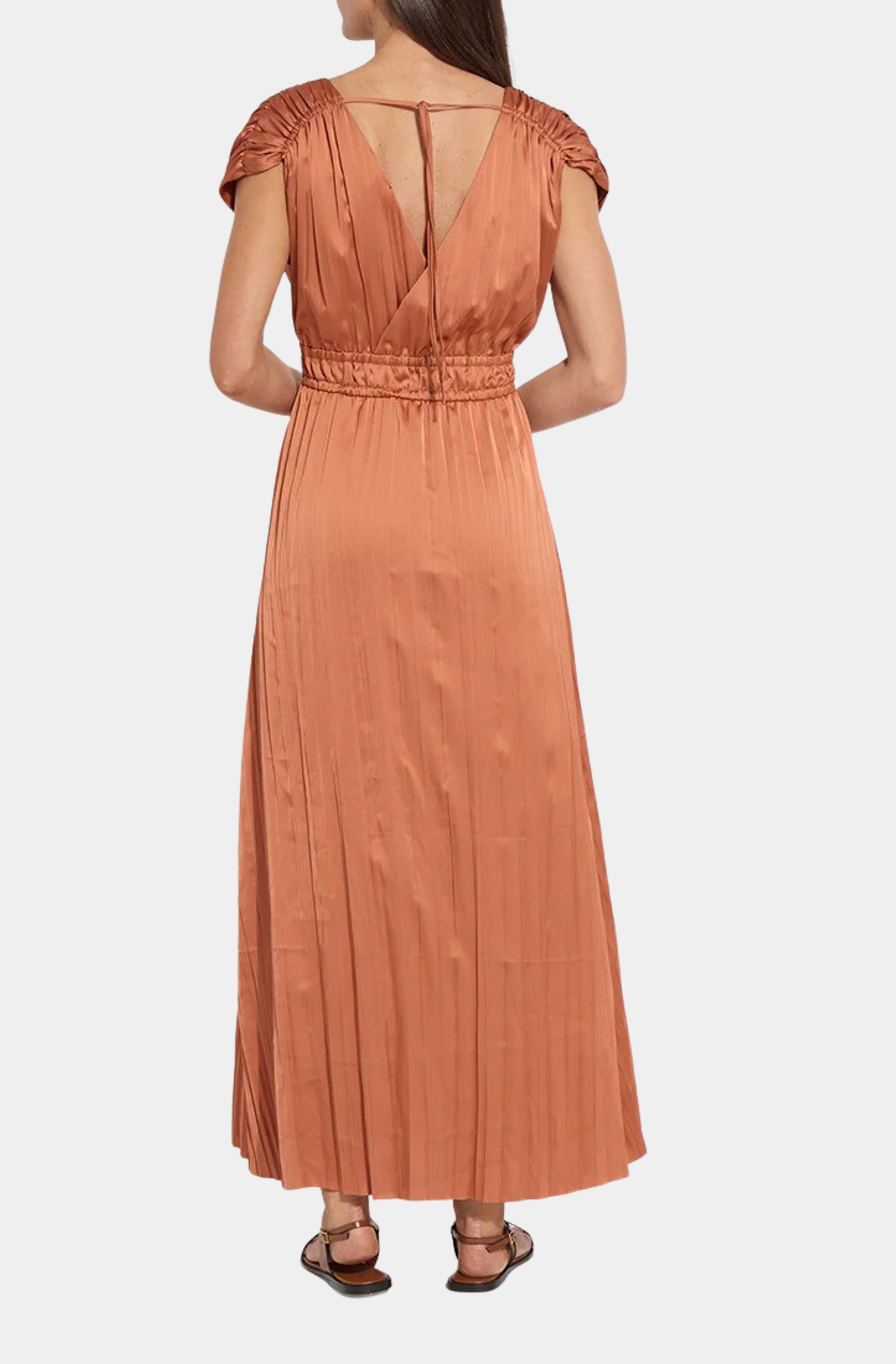 Maite Packable Pleated Dress