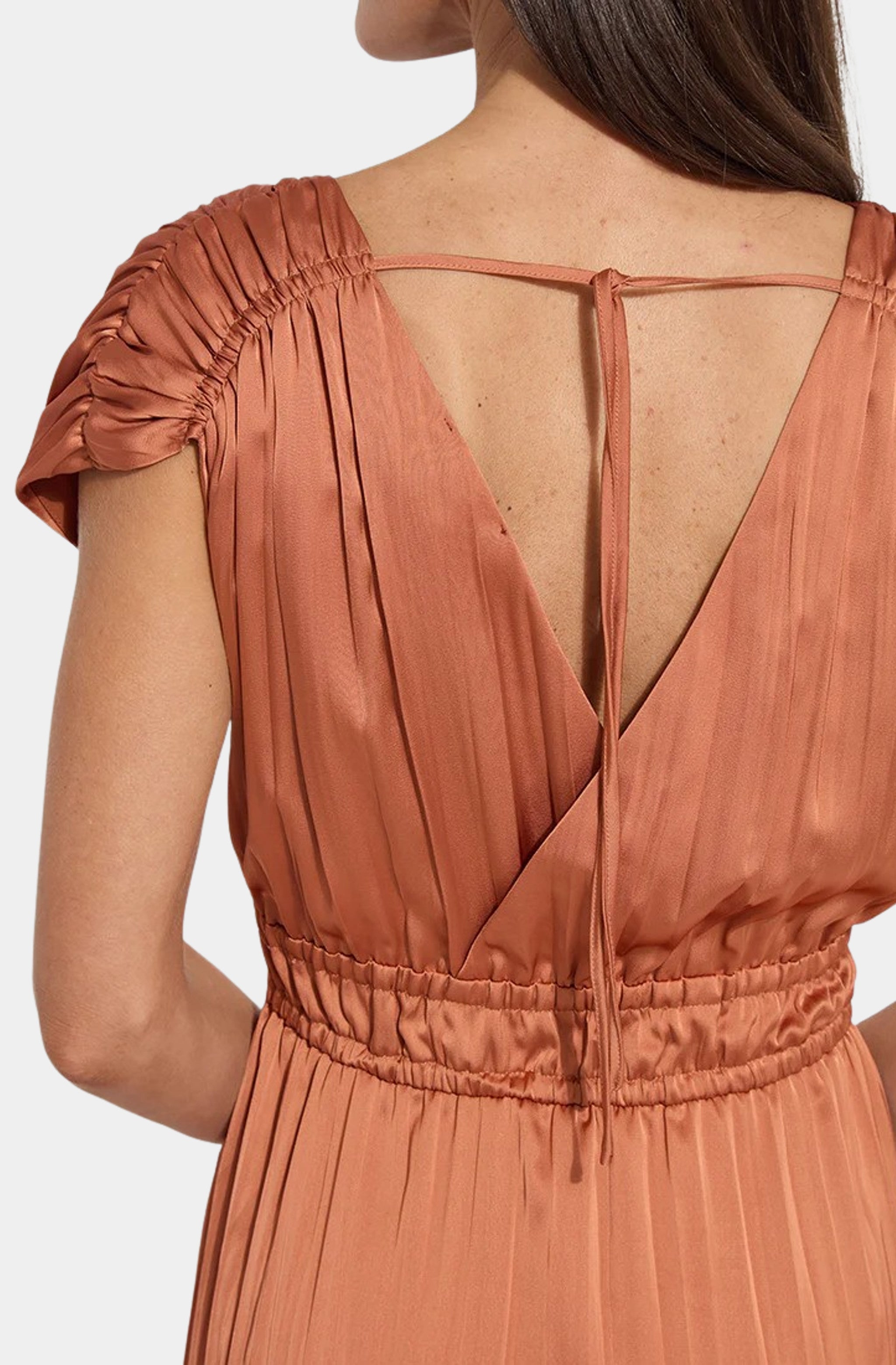 Maite Packable Pleated Dress