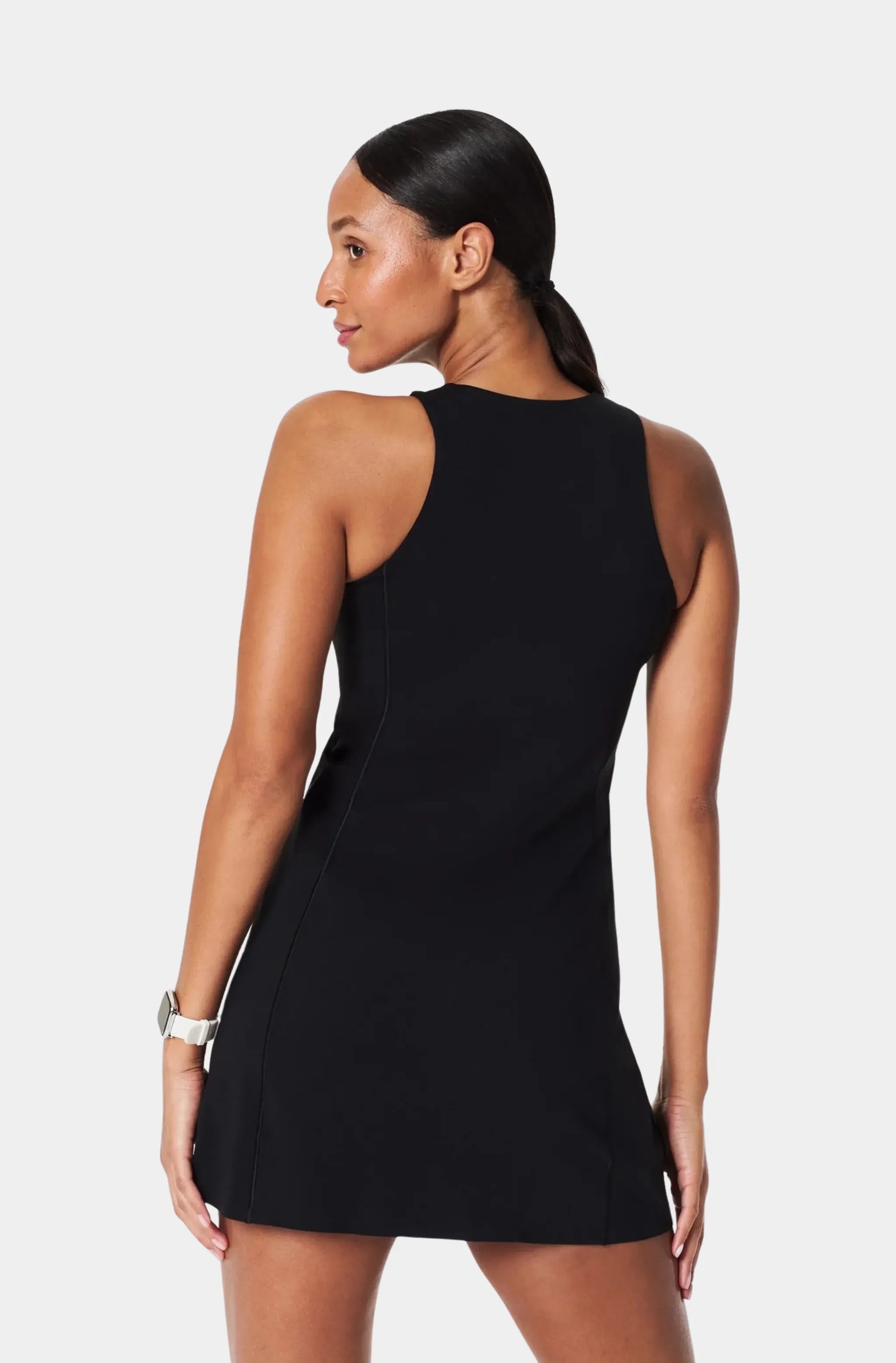 Zip Front Racerback Dress