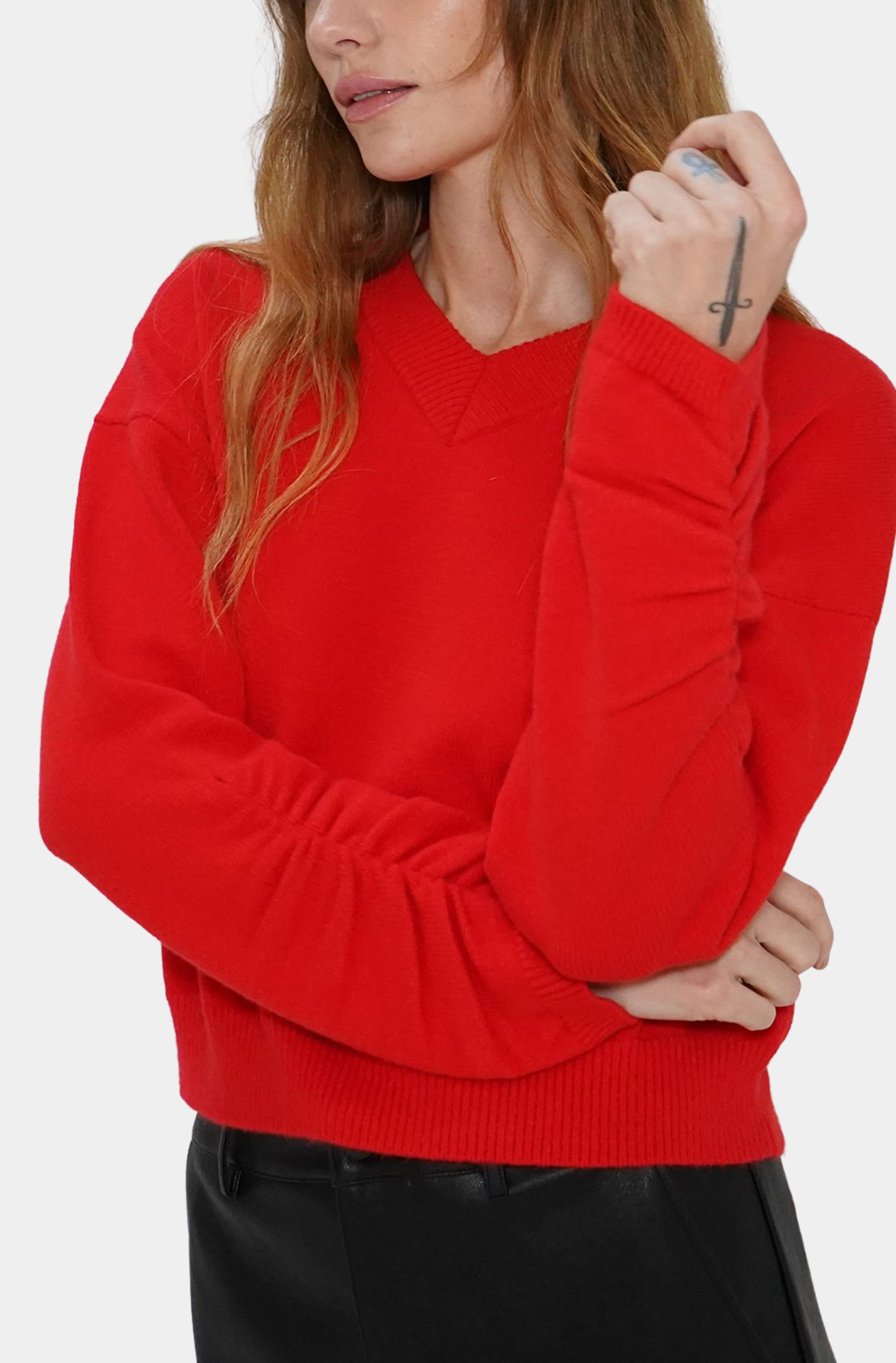 Latigo V-Neck Sweater