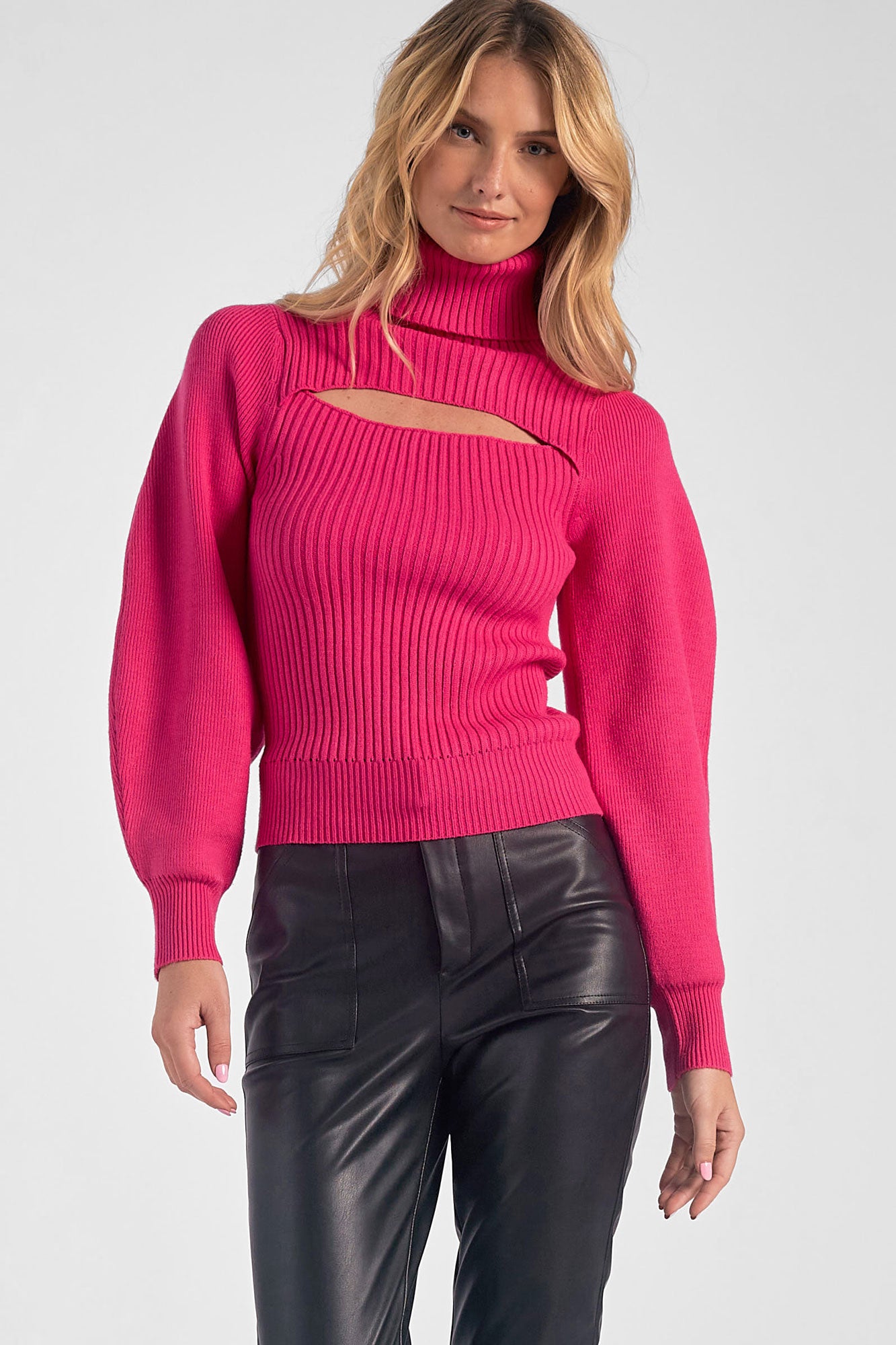 Jill Cutout Sweater