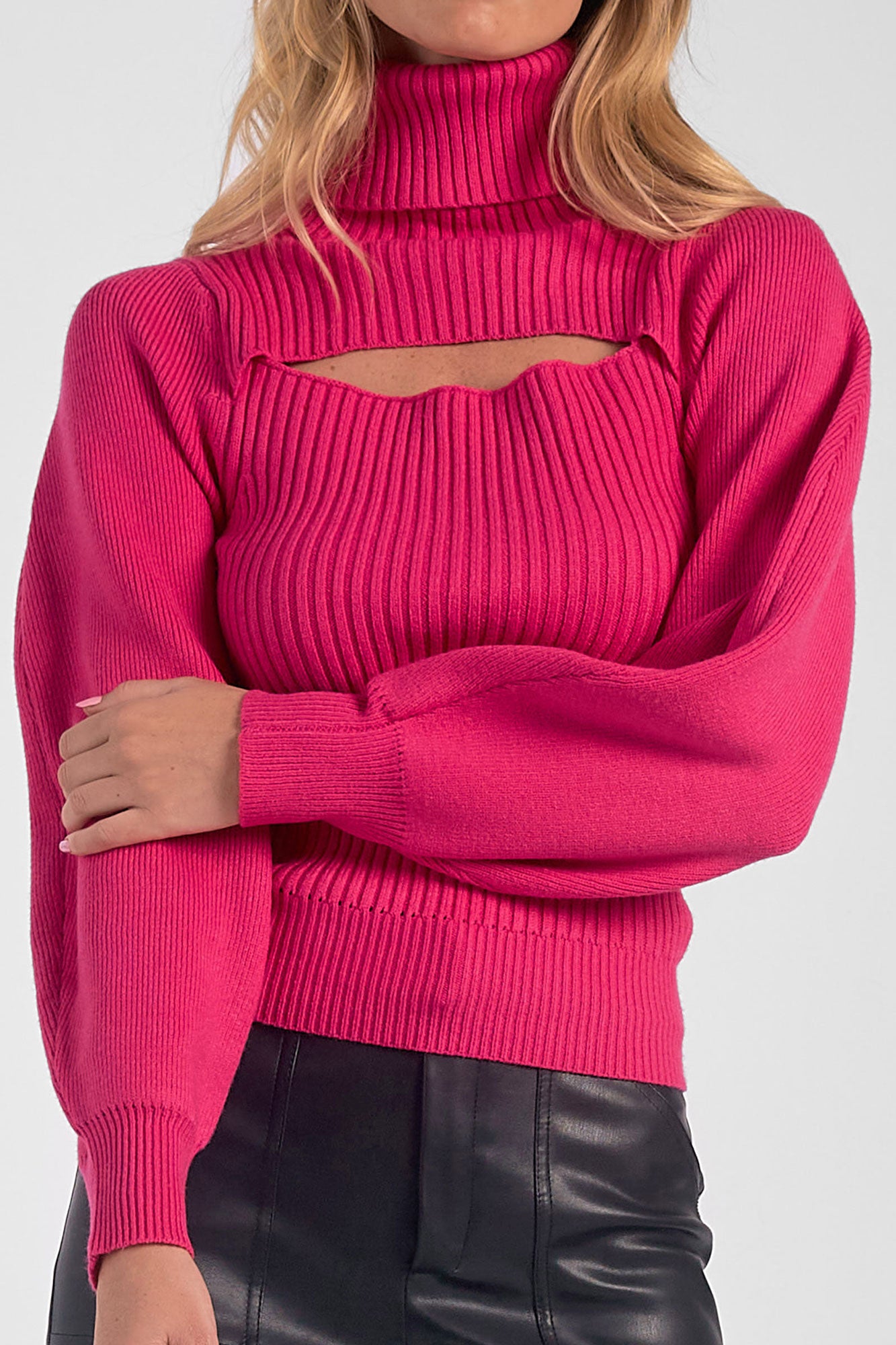 Jill Cutout Sweater
