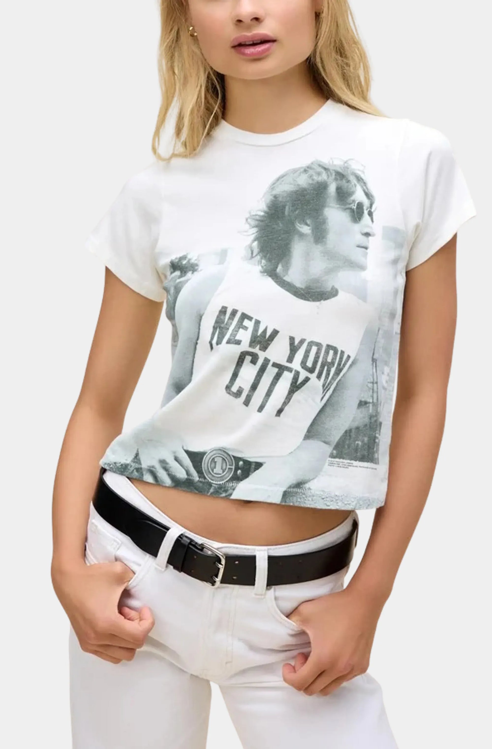 John Lennon New York CIty Vintage Tee