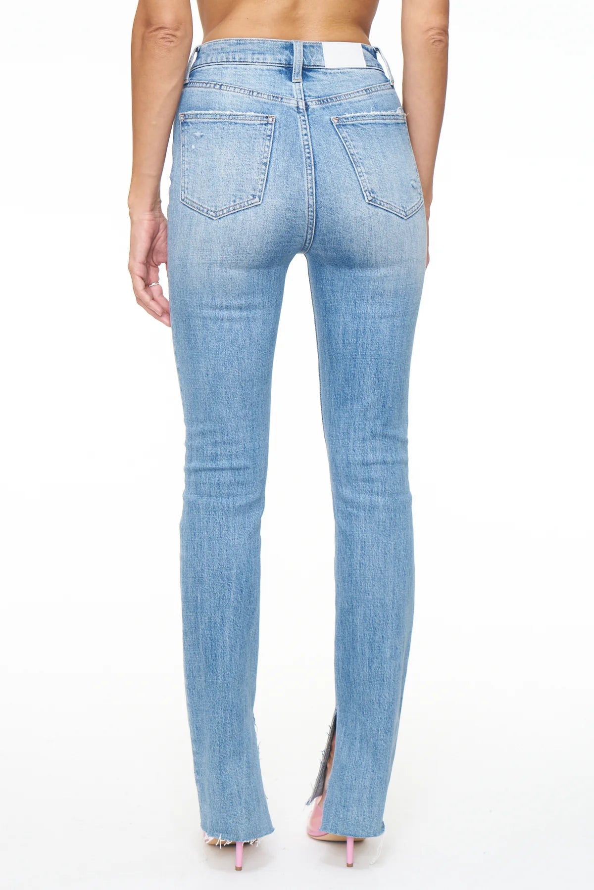Colleen High Rise Slim Boot Jeans
