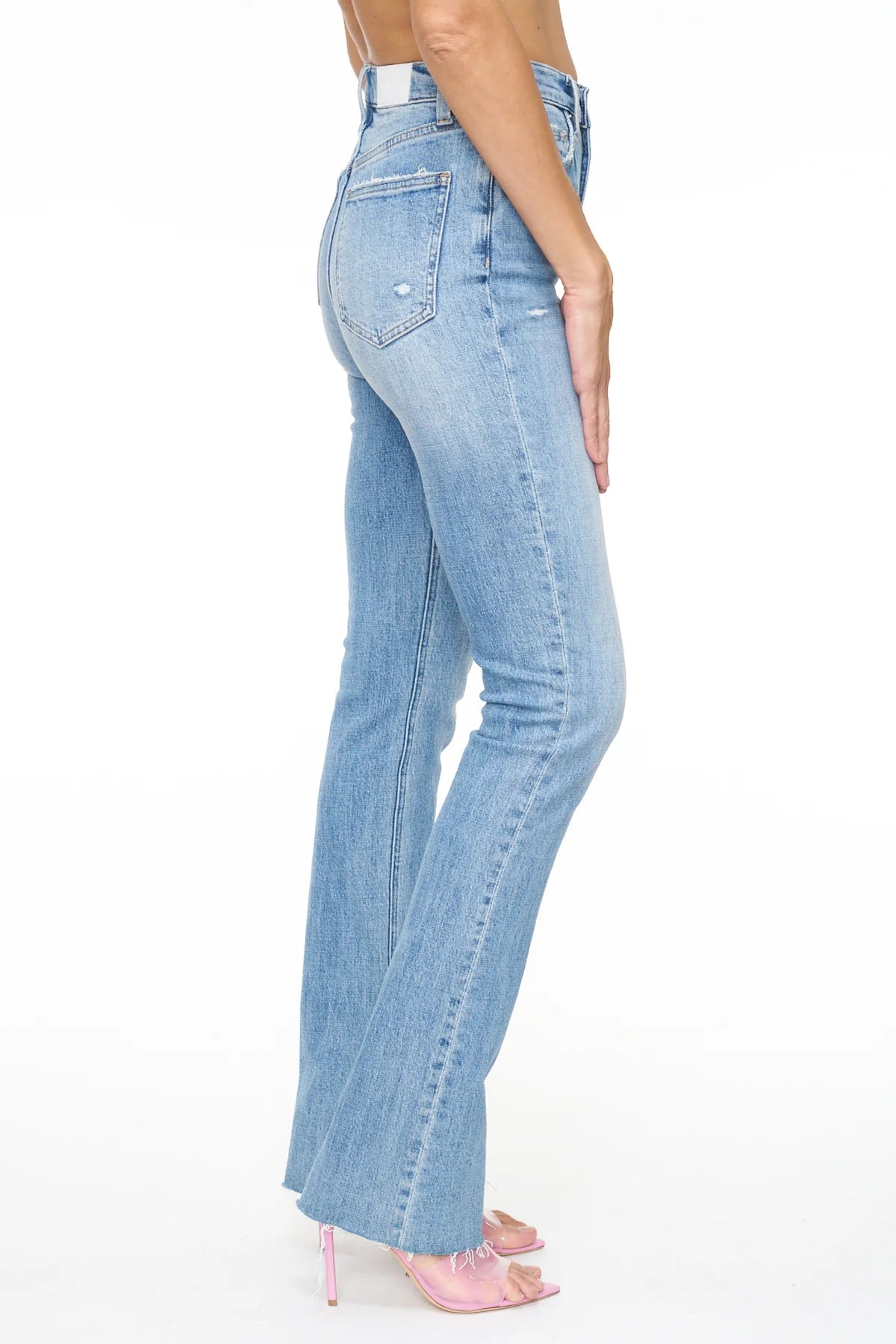 Colleen High Rise Slim Boot Jeans